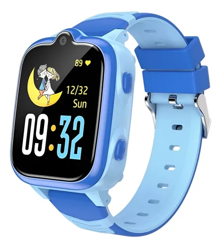 RELOJ BLACKVIEW Z10 KIDS 1 87  LTE IP67 SOS CAM BLUE
