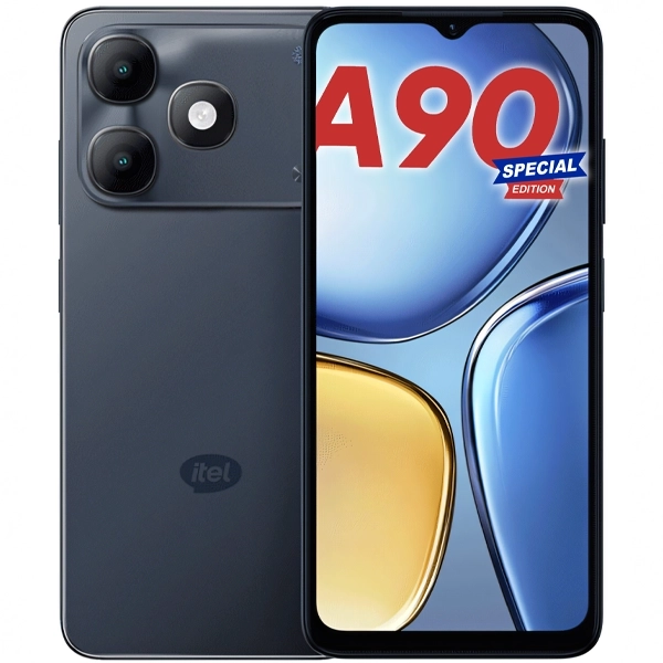 CELULAR ITEL A90 A6610L DUAL 256GB 4GB 4G BLACK *ANATEL*