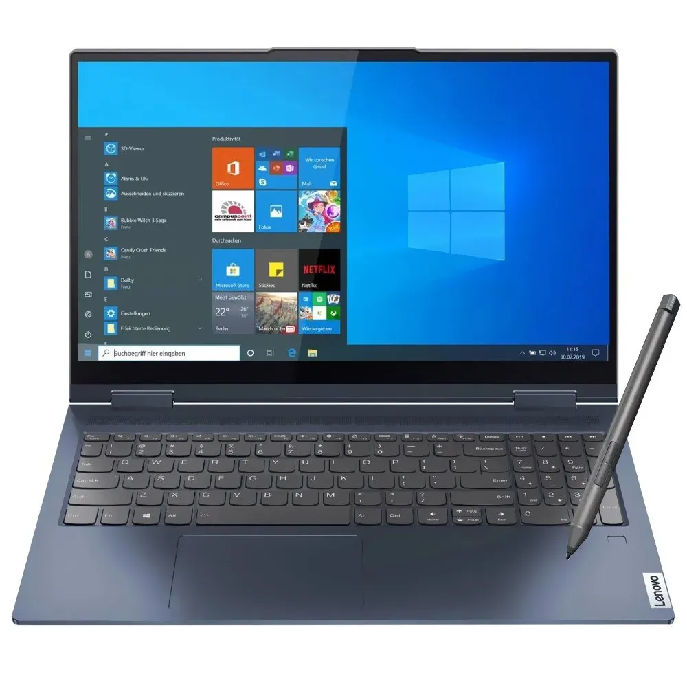 NOTEBOOK LENOVO IDEAPAD 5 2IN1 83DUX018US I5-120U 5GHZ 16GBD5 512SSD 16  TOUCH W11 ING GREY REFURB