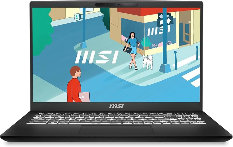 NOTEBOOK MSI MODERN C2RMTG-401US I9-270H 32GBD5 1TBSSD 15 6  FHD TOUCH WIN11 ING BLK